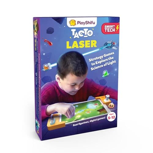 PlayShifu Tacto Laser (Kit + App) : AR Laser Based Educational Birthday Gifts for 4-8 Year Olds | Interactive Science Kit for Kids | Brain Games, STEM Learning | 200+ Puzzles (Device Not Included) - Image 1