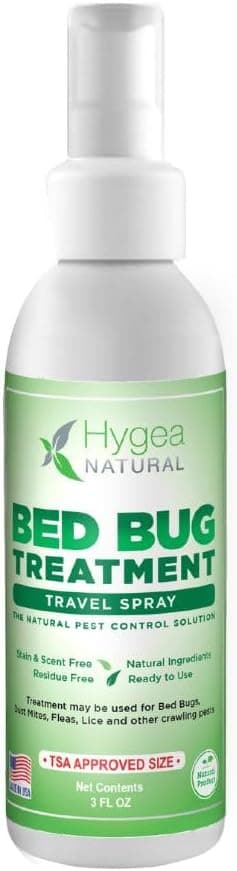 Lice, Mite, and Bed Bug Natural Travel Spray - TSA Approved size – Child & Pet Friendly – Immediate results – Stain & Odor Free, For Hotels, Suitcase, Backpack, Shoes, Bed Bug Spray(3oz - Image 2