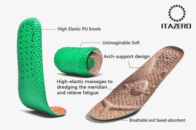 1TAZERO Men Slip On Shoes Wide Width Shoes Loafer Casual with Arch Support,Boat Shoes Orthopedic Men for Plantar Fasciitis(Khaki 10) - Image 2