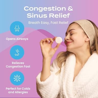 Body Restore Shower Steamers Aromatherapy 6 Pack – Valentines Day Gifts for Her and Him, Birthday Gifts for Women and Men, Relaxation, Stress Relief, Self Care – Bloom - Image 4