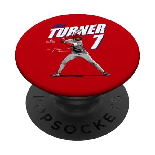Trea Turner | Philadelphia Baseball Players | MLBTUR3001 PopSockets Adhesive PopGrip - Image 1