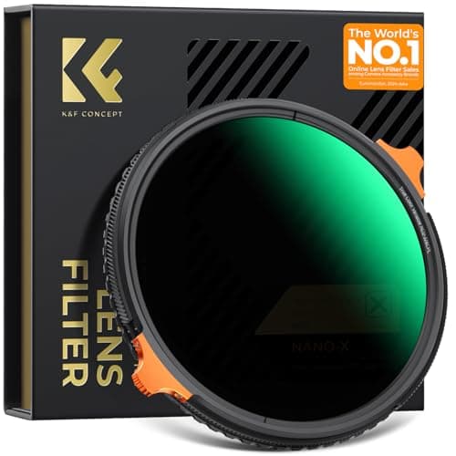 K&F CONCEPT 67mm True Color Variable Fader ND2-32 ND Filter and CPL Circular Polarizing Lens Filter in 1 for Camera Lens Neutral Density Polarizer Filter (Nano-X Series) - Image 1