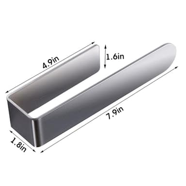 Taozun Hand Towel Holder/Hand Towel Ring - Self Adhesive Bathroom Towel Bar Stick on Wall, SUS 304 Stainless Steel Brushed - Image 5
