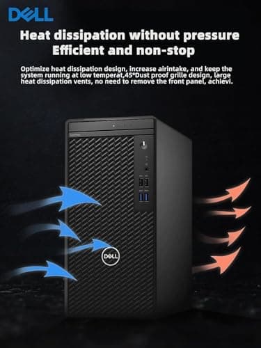Dell Optiplex 7010 Business Tower Desktop | Intel Core i7-12700K (up to 5.0 GHz) | Intel UHD 770 Graphics | 32GB RAM | 1TB SSD | HDMI+DP | RJ45 | DVD-RW | Wi-Fi + Bluetooth | Windows 11 Pro - Image 2