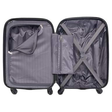 Kenneth Cole REACTION Out of Bounds Lightweight Hardshell 4-Wheel Spinner Luggage, Magenta, 20-Inch Carry On - Image 5