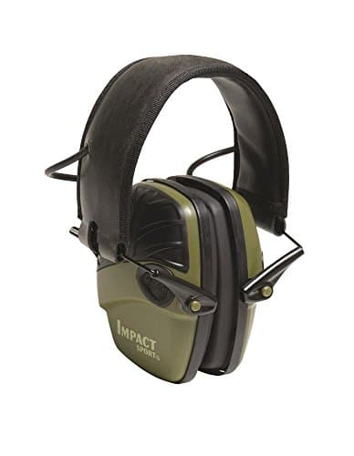 Howad Leight by Honeywell R-01526, Impact Sport Earmuffs, Olive Drab Green. - Image 1