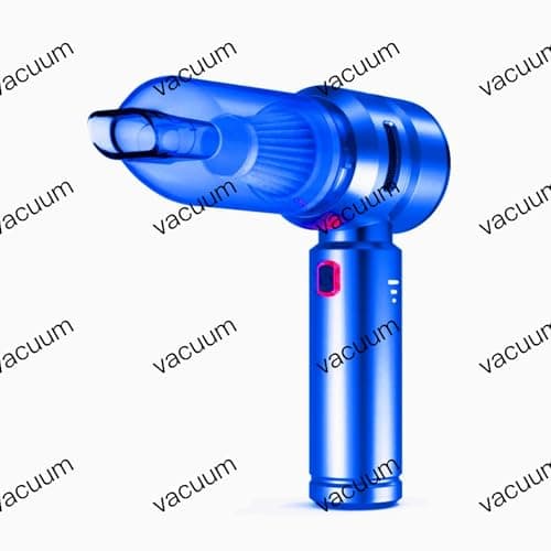 VNOST Car Vacuum,3 Suction Modes,Portable Mini Cordless Cleaner with 21000pa Suction Power,Type-C Charge,Handheld Vacuum for Home,Car, Office Desk, Keyboards(Indigo Blue) - Image 1