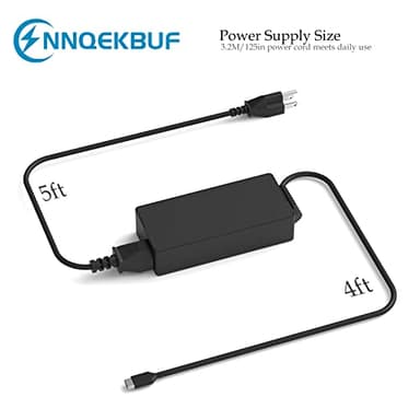 NNQEKBUF Universal 45W 65W USB C Laptop Charger Compatible with Hp Chromebook,Dell,Lenovo,Acer,Asus,Samsung Galaxy,Google and Other Type C Fast-Charging Computer AC Adapter Power Cord Supply - Image 5