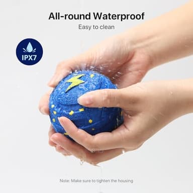 Interactive Dog Toys Balls Moving - Smart Automatic Bouncing Interactive Dog Ball, Durable Pet-Safe E-TPU Material, IPX7 Waterproof, Anti Boredom Dog Toys to Keep Them Busy for Large and Small Dogs - Image 5