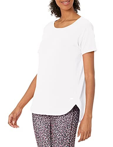 Amazon Essentials Women's Studio Relaxed-Fit Lightweight Crewneck T-Shirt (Available in Plus Size), White, XX-Large - Image 1