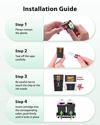 Exurbiz 64XL Ink Cartridges Black Compatible for HP 64 XL Work with HP Envy Photo 7855 7858 7155 6255 6252 7100 7800, HP Envy Inspire 7900e 7950e Tango Series Printer ,3 Pack - Image 6