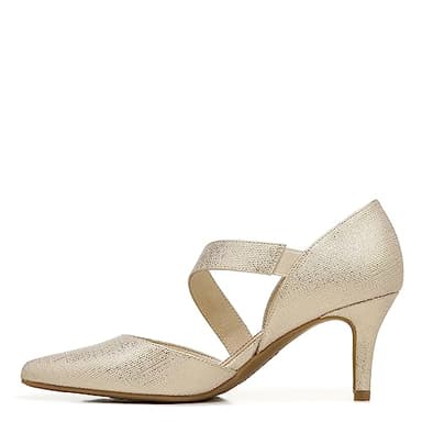 LifeStride Womens Suki Pumps Platino Gold 10 W - Image 6