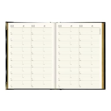 Brownline® 2025 Executive Weekly Planner, Appointment Book, 12 Months, January to December, Sewn Binding, 10.75" x 7.75", Black, Trilingual (CBE512-25) - Image 5