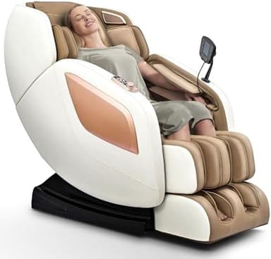 Massage Chair Full Body with Heat, Full Body Zero Gravity Shiatsu Massage Chair, Kneading Recliner w/ 20 Auto Modes, Foot Massage, Bluetooth, USB Charging Port, Touch Screen Controller - Image 2