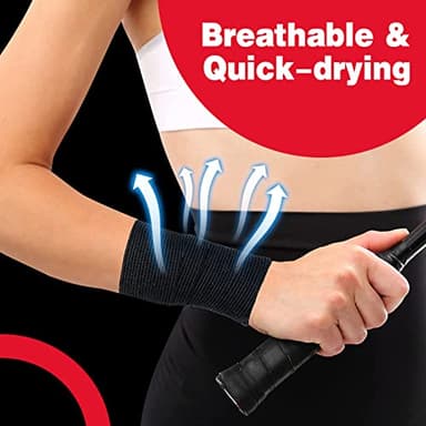 AZEN 16 Pack Self Adhesive Bandage Wrap Black, 2" X 5 Yards Black Athletic Tape, Vet Wrap, Tattoo Grip Tape Wrap,Ankle Tape, Cohesive Bandage Wrap - Image 5