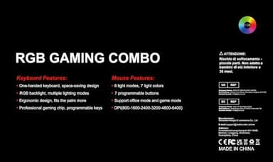 RedThunder One Handed Gaming Keyboard RGB Backlit 35 Keys Portable Mini Gaming Keypad Ergonomic Game Controller for PC Gamer - Image 8