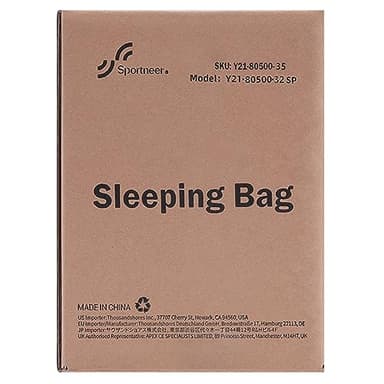 Sleeping Bags for Adults, Sportneer Sleeping Bag 3-4 Season Warm Weather Waterproof Lightweight Camping Sleeping Bag for Camping Backpacking Hiking Outdoor Travel - Image 10