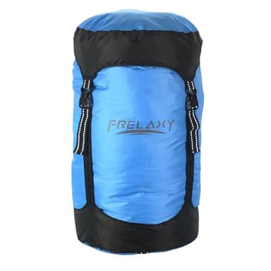 Frelaxy Compression Sack, 40% More Storage! 11L/18L/30L/45L Compression Stuff Sack, Water-Resistant & Ultralight Sleeping Bag Stuff Sack - Space Saving Gear for Camping (Blue, XXL) - Image 1