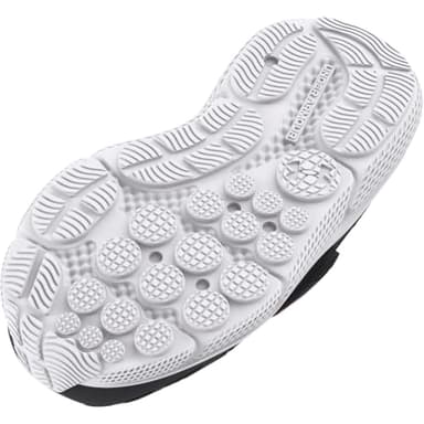 Under Armour Girls' Infant Assert 10 Alternate Closure, (103) Anthracite/White/Flare Orange, 6K, US - Image 3