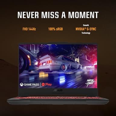 ASUS TUF Gaming A15 Gaming Laptop, 15.6” FHD 144Hz, 100% sRGB Display, GeForce RTX 4050, AMD Ryzen 7 7435HS, 16GB DDR5, 512GB PCIe SSD, Wi-Fi 6, Windows 11, FA507NUR-AS73 - Image 3