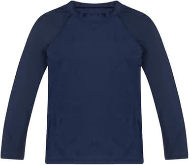 ESTAMICO Boys' UPF 50+ Long-Sleeve Rashguard Athletic Swim Shirt - Image 1