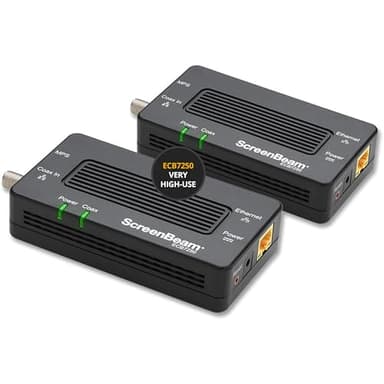 ScreenBeam Bonded MoCA 2.5 Network Adapter for Highest Speed Internet, Ethernet Over Coax - Starter Kit (Model: ECB7250K02) - Image 1