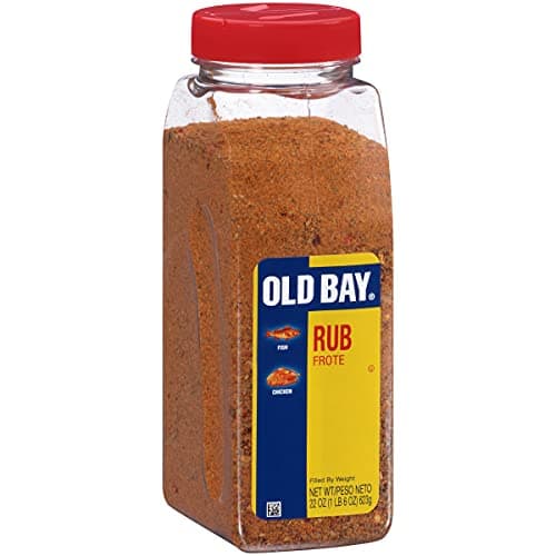 OLD BAY Rub, 22 oz - One 22 Ounce Container of OLD BAY Seasoning Rub, Perfect for Sealing in Juices on Meat and Seafood for a Savory Flavor - Image 1