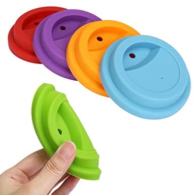 Rommeka Stainless Steel Kids Cups, 5 Pack Colorful Drinking Tumbler Sippy Cup with Silicone Lids and Straws Metal Mugs for Toddlers, Children and Adults - 12oz - Image 8