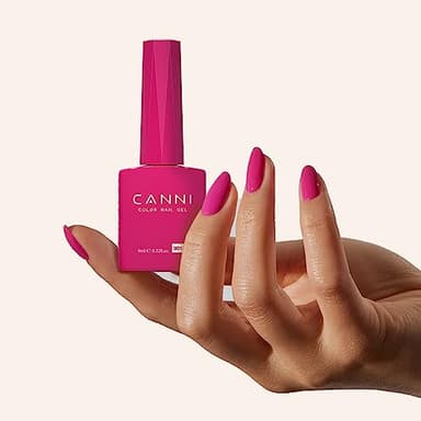 CANNI 9ml Hema-Free Gel Nail Polish Set- 6Pcs Light Pink Nail Gel Manicure Kit, Soak Off LED Polish DIY at Home Salon Gifts for Women Girls - Image 7