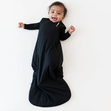 KYTE BABY Unisex Rayon Made From Bamboo Sleep Bag for Babies and Toddlers, 1.0 Tog (Small, Midnight) - Image 3