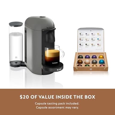 Nespresso VertuoPlus Coffee and Espresso Machine by Breville,8 ounce,Grey - Image 7