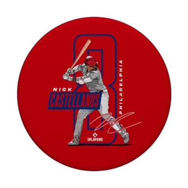 Nick Castellanos | Philadelphia MLB Players | MLBCAS4016-S PopSockets Adhesive PopGrip - Image 3
