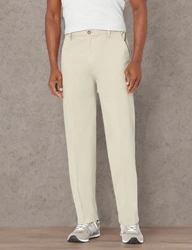 Dockers Men's Classic Fit Workday Khaki Smart 360 FLEX Pants (Standard and Big & Tall - Image 5