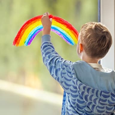 Zenacolor Tempera Paint Sticks - 12 Colors Kids Paints - Non-Toxic Washable Paint Sticks for Kids - Mess Free Quick Drying Art Supplies for Toddlers - Image 9
