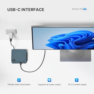 BOSGAME E3 Mini PC, Intel N150(Beat N100/N95) 16GB DDR4 RAM 512GB SSD, 11 Pro Mini Desktop Comuter, Support 4K Dual HDMI Display/WiFi 5/BT5.0/USB 3.2 - Image 6