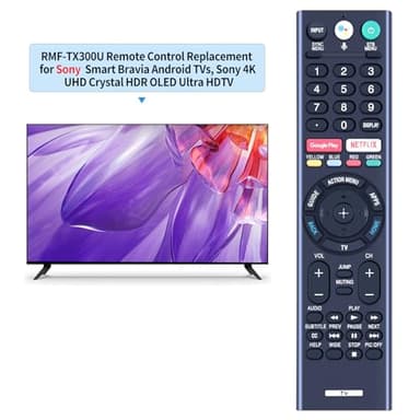 RMF-TX300U Voice Remote Control fit for Sony 4K Smart HDTV. Sub RMF-TX200U RMF-TX201U Remote - Image 2