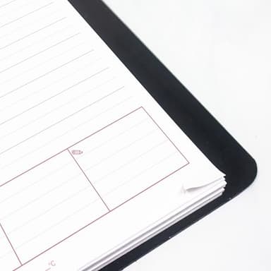 Brownline® 2025 PlannerPlus™ Daily/Monthly Planner, Appointment Book, 12 Months, January to December, Twin-Wire Binding, 8" x 5", Black (CB634WN.BLK-25) - Image 6
