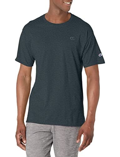 Champion mens Classic Jersey Tee Shirt, Granite Heather, X-Large US - Image 1