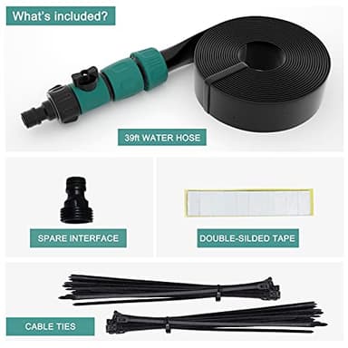 Bobor Trampoline Sprinklers for Kids, Outdoor Trampoline Spary Park Fun Summer Water Toys.(39ft) - Image 4