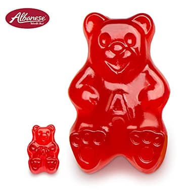 Albanese World's Best 4 Flavor Gummi Papa Bears, 5lbs of Candy - Image 4