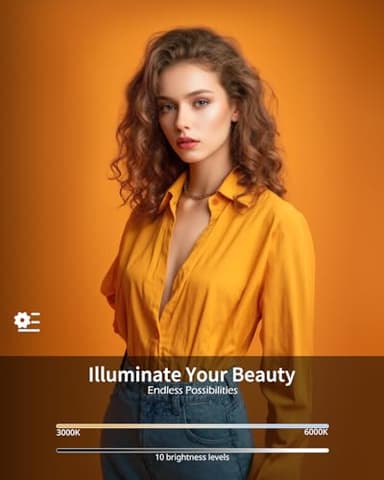 UBeesize 12’’ Ring Light with Overhead Phone Mount, LED Selfie Light with Stand and Phone Holder for iPhone and Laptop, Desk Light for Video Recording, Zoom Meeting, Live Streaming, Tiktok, YouTube - Image 5