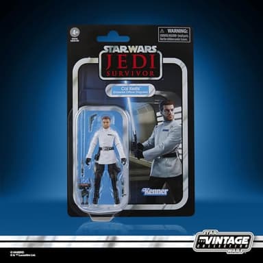 STAR WARS The Vintage Collection Cal Kestis (Imperial Officer Disguise), Jedi: Survivor 3.75 Inch Collectible Action Figure - Image 2