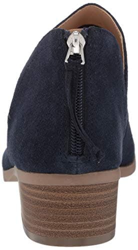 Kenneth Cole REACTION Women's Side Skip Ankle Boot, Navy, 7.5 - Image 3