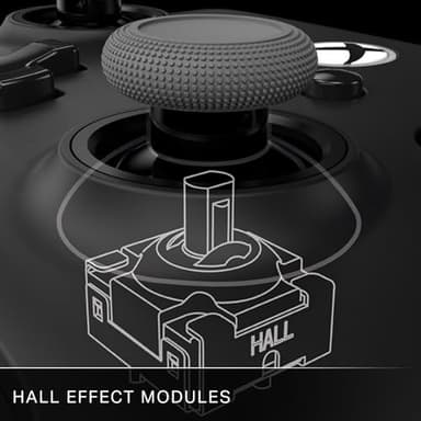 PowerA Advantage Plus Wired Controller for Xbox Series X|S - Black, officially licensed, adjustable height thumbsticks, hall effect, mappable buttons, works with Xbox One and Windows 10/11 PC - Image 5