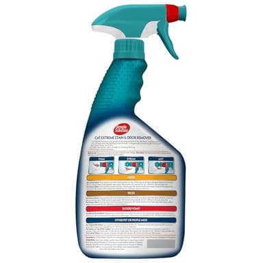 Simple Solution Extreme Pet Stain and Odor Eliminator Spray, Pee Stain Remover, Enzyme Cleaner, 3X Pro-Bacteria Cleaning Power, Dog Odor Remover, 32 oz and Gallon - Image 8