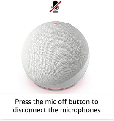 Like-New Amazon Echo Dot (newest model), Vibrant sounding Alexa speaker, Great for bedrooms, dining rooms and offices, Charcoal - Image 6