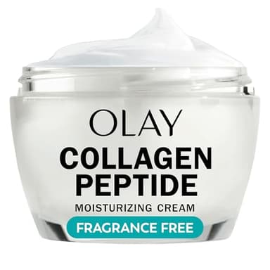 Olay Collagen Peptide Face Moisturizer, Firming Cream for Women, Fragrance-Free, Non-Greasy - Hydrating, Anti-Aging, Anti-Wrinkle, Smooth Fine Lines, Plumping Skin Care - Niacinamide, 1.7 Oz - Image 1