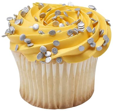 DECOPAC Confetti Silver Quins Sprinkles, 1.21 lb - Image 5
