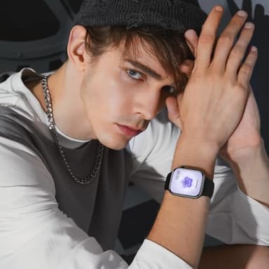 Sport Silicone Band Compatible with Apple Watch Bands 40mm 38mm 41mm 44mm 45mm 42mm 49mm Women Men,Soft Wristband Waterproof Replacement Sport Strap for iWatch Bands Series 9 8 7 6 5 4 3 2 1 SE Ultra - Image 7