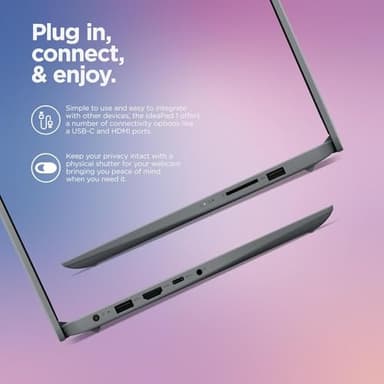 Lenovo 2025 Touchscreen Laptop, 40GB RAM, 1.5TB SSD (1TB PCIe SSD withHP P500 512GB Portable SSD), Intel Core i3-1215U CPU, Windows 11, Business and Home Lover Laptop with Microsoft Office Suite - Image 8